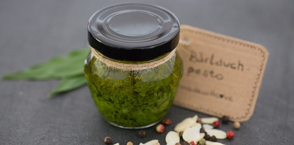 pesto medvedi cesnak