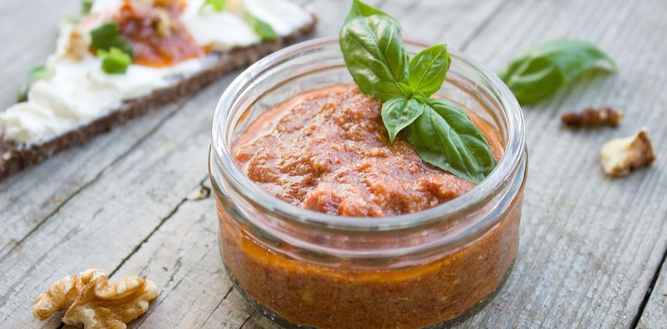 pesto susene paradajky